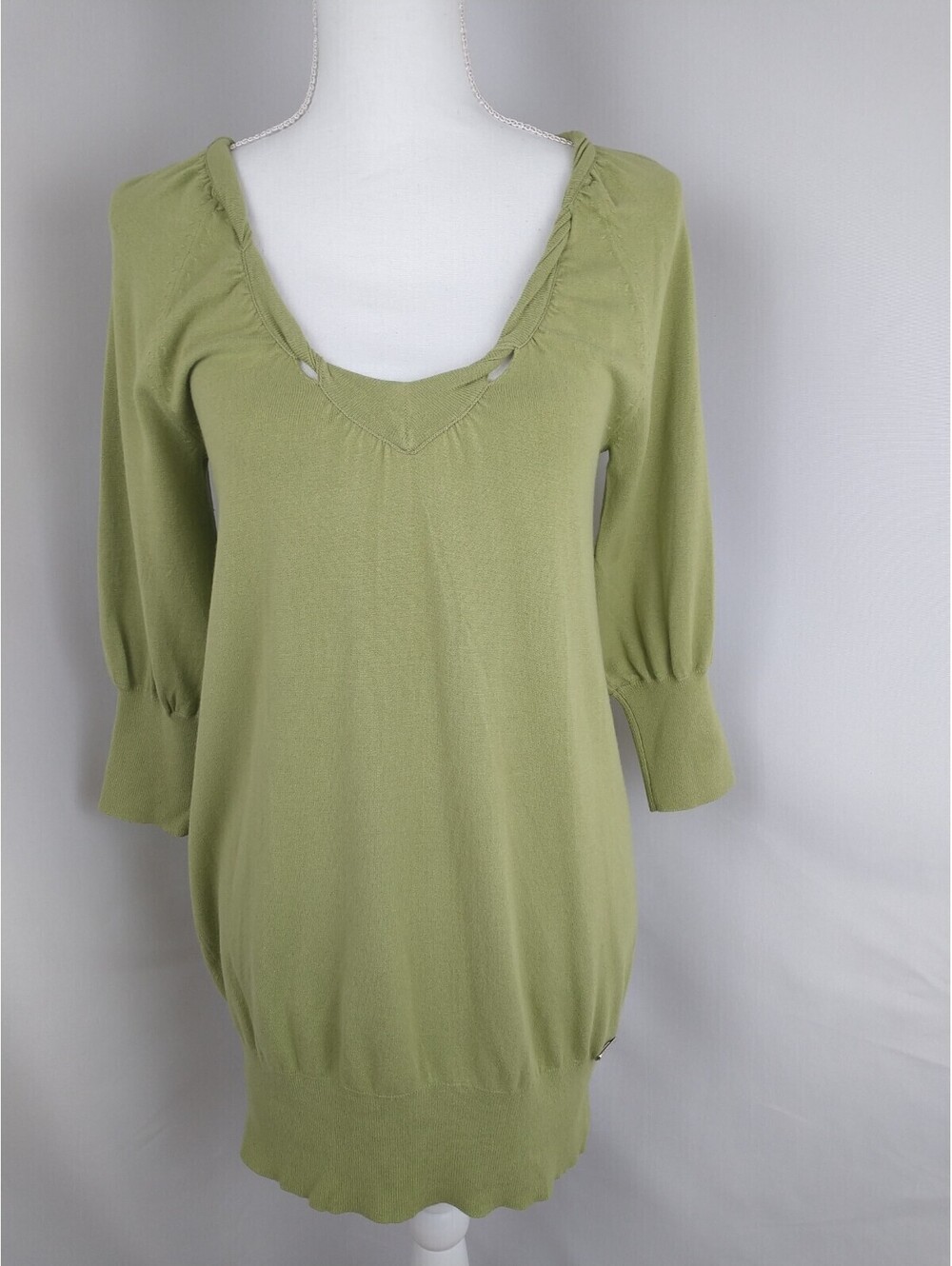 bcbg max azria blouse/ Sweater, Green, L